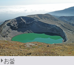 登山道を登る