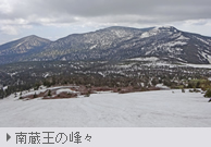 雪に埋もれた渓流