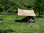 風通しの良いテント