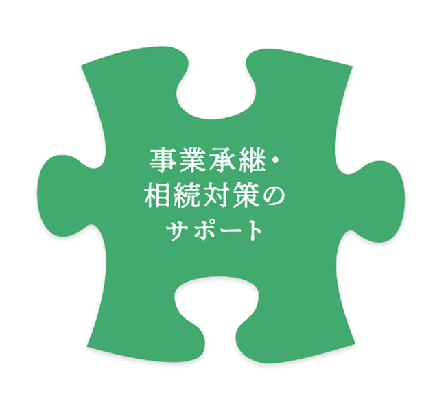 事業承継・相続対策のサポート